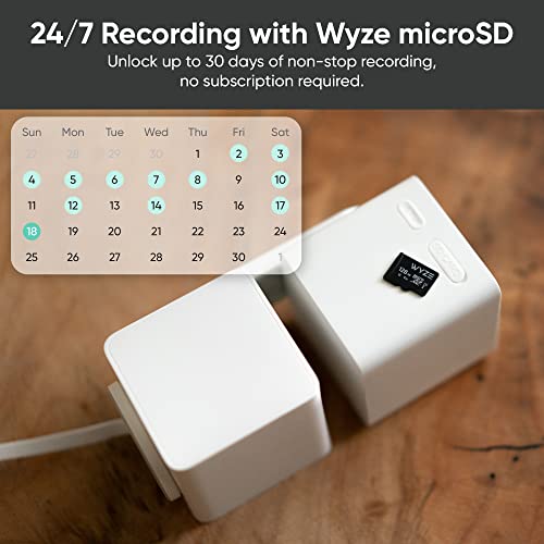 WYZE Cam Pan v3 Indoor/Outdoor IP65-Rated 1080p Pan/Tilt/Zoom Wi-Fi Smart Home Security Camera with Color Night Vision, 2-Way Audio, Compatible with Alexa & Google Assistant, Includes 3 Mo of Cam Plus