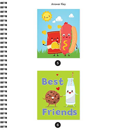 Brain Games - Sticker by Letter: Silly Snacks