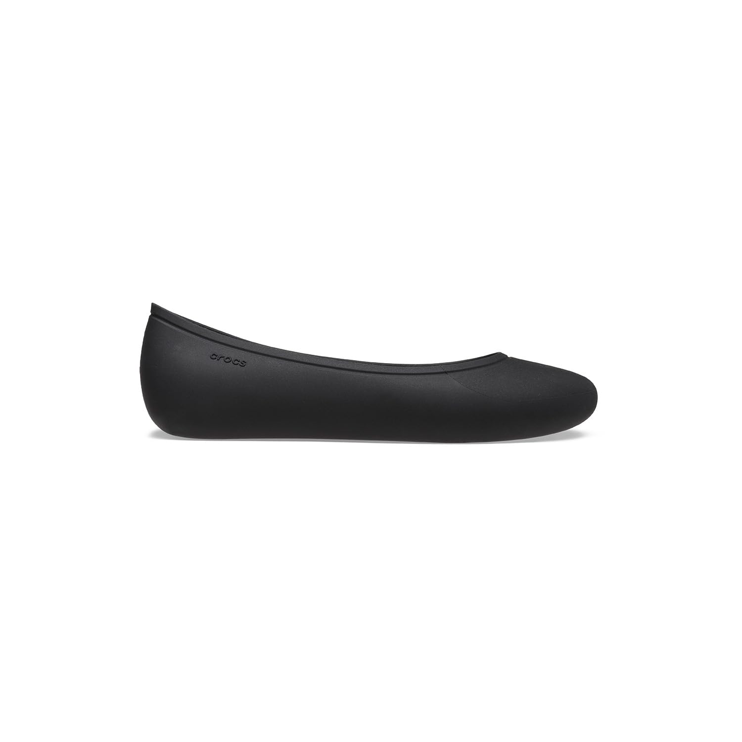 Crocs Brooklyn Flats, Ballet Slippers for Women, Black, 8 Women