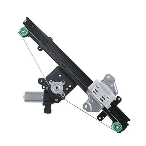 YHTAUTO Front Power Window Regulator Driver Side with 6-Pin Motor Assembly for Nissan Sentra 2013-2019 Sedan, with Express Up Or Down