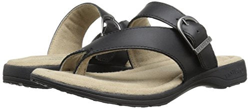 Eastland womens Tahiti Thong flip flop sandals, Tan, 11 US