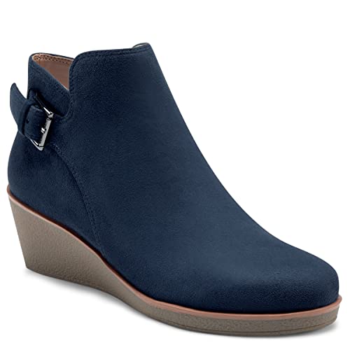 Aerosoles Women's Bradley Ankle Boot, Navy, 11