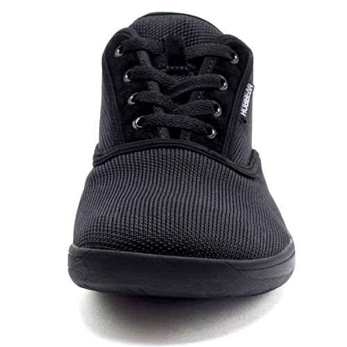 HOBIBEAR Wide-Toe-Box Barefoot Shoes for Mens Womens Minimalist Breathable Trail Running Walking Shoes Light Gray 14 Wide Women/13 Wide Men