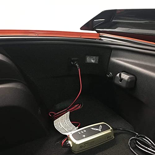 ACS Composite Battery Charger Tender for Chevrolet C6 C7 C8 Corvette Stingray Grand Sport Z06 ZR1