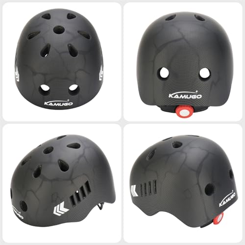 KAMUGO Toddler Helmet Kids Bike Helmet for Girls Boys Ages 2-8 Years,Toddler Bicycle Helmet Suitable for Skateboard Scooter Roller Skating Inline Roller Skating