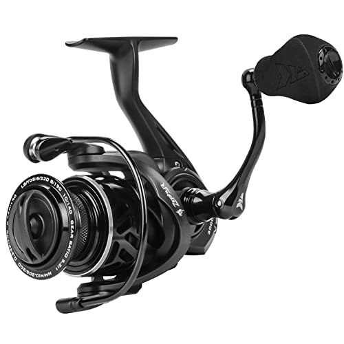 KastKing Zephyr Spinning Reel,Size 500 Ice Fishing Reel, Light Weight Ultra Smooth Powerful Spinning Fishing Reels