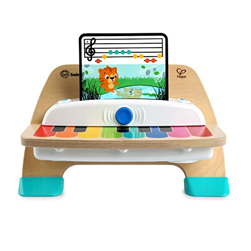 Baby Einstein and Hape Magic Touch Piano Wooden Musical Toddler Toy, Age 6 Months and Up