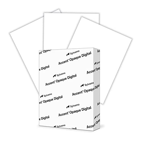 Accent Opaque White Printer Paper, 11” x 17” 20lb Bond/50lb Text Copy Paper – 500 Sheets (1 Ream) – Premium Computer Paper with Smooth Finish, 97 Bright, 74gsm – Multipurpose White Paper – 109371R