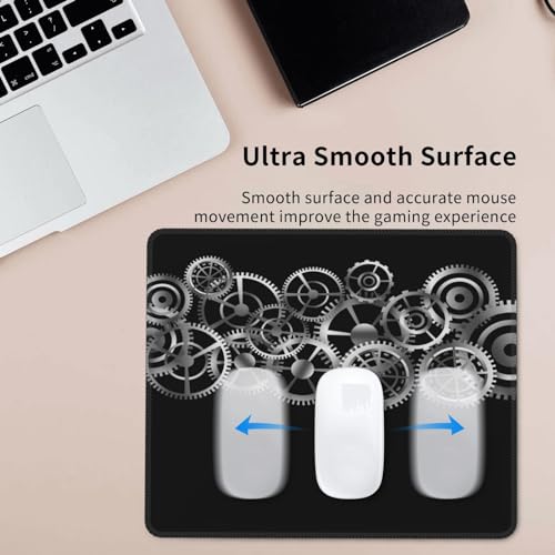Mouse Pad Fitness Dumbbells Kettlebell Mouse Pads for Desk Non-Slip Rubber Base Square Gaming Pads Mousepad Mouse Mat for Computer Home Office