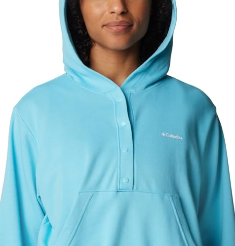 Columbia Women's Trek French Terry Coverup, Aquamarine, X-Small