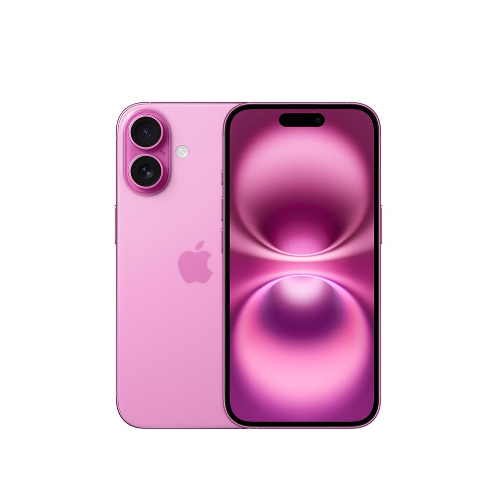 Boost Mobile | Apple iPhone 16 (128 GB) - Pink [Locked]. Requires Unlimited Plan. Apple Intelligence.