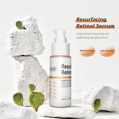 VGO Retinol Serum for Scars Skin, Face & Full Body, Promotes Healthy-Looking Skin for Nightly Use | Fragrance Free, Paraben Free & Non-Comedogenic | 50 ml /1.69 Oz