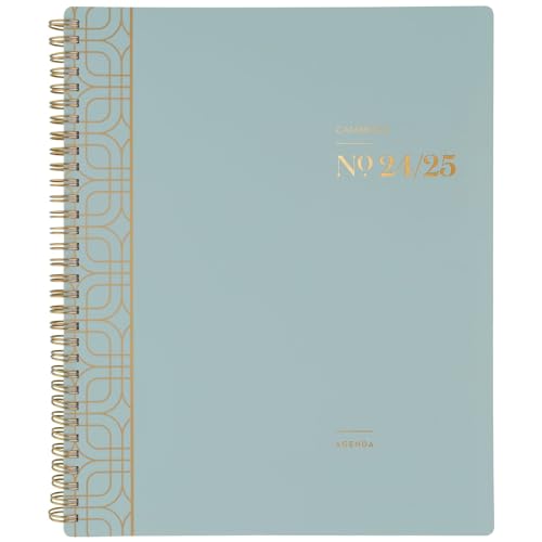 Cambridge Planner 2024-2025 Academic, Weekly & Monthly, 8-1/2" x 11", Large, WorkStyle Classic, Mellow Frost (1606-905A-46)