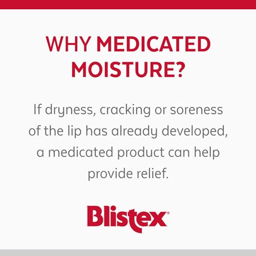 Blistex Medicated Lip Balm, 0.15 Ounce, (Pack of 24) – Prevent Dryness & Chapping, SPF 15 Sun Protection, Seals in Moisture, Hydrating Lip Balm, Easy Glide Formula for Full Coverage