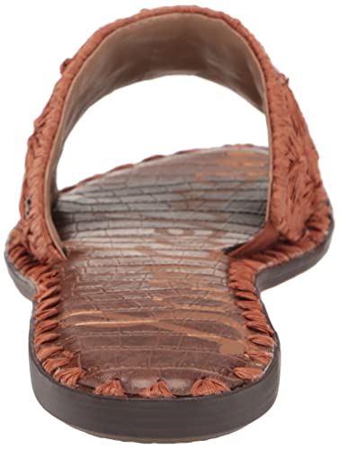 Sam Edelman Women's Giovanna Flat Sandal Gold Leaf 10.5 Medium