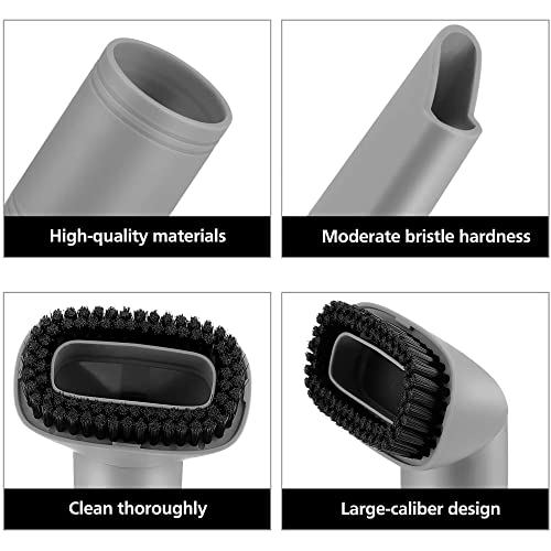 Crevice Tool and Dust Brush Upholstery Tool Compatible with Shark Navigator Lift-Away Vacuum Cleaner Models NV350, NV351, NV352, NV355, NV356E, NV357, NV360, NV370, UV440, Compare to Part No.112FFJ