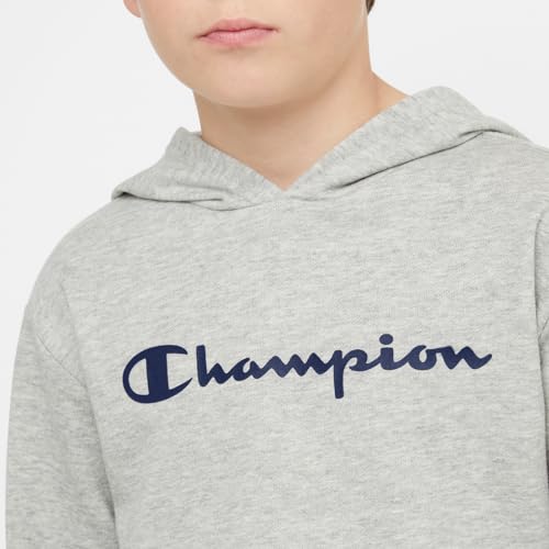 Champion Big, Kids' Sweatshirts for Boys, Pullover Hoodie, Multiple Graphics, Oxford Grey Heather