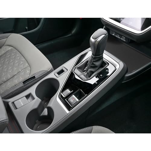 Cup Holder Inserts Liners for Subaru Crosstrek 2024 2025 Impreza Accessories, Silicone Cup Holder Mat, Car Cup Coaster Trim Non-Slip Anti-Dust Interior, Custom Door Slot Pad (8 Pcs, Black Trim)