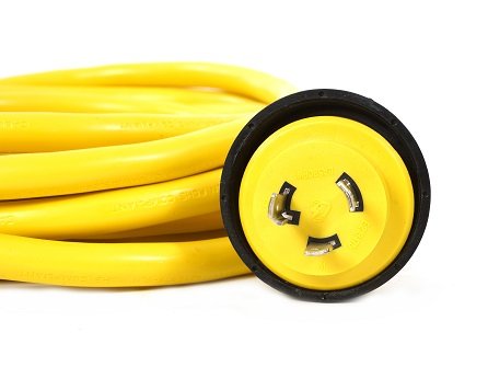 Amp Up Marine & RV Cords 125v 30 amp x 50' Marine Shore Power Boat Extension Cord, 50 ft - 21315