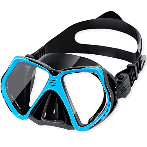EverSport Kids Swim Goggles with Nose Cover, Swimming Goggles for Kids 6-14, Youth Diving Mask for Child Boys Girls