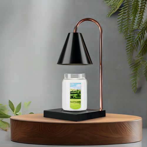 SESIIduo Candle Warmer Lamp, Dimmable Candle Warmer Lamp with Timer, Presents for Mom, Electric Candle Lamp Warmer with 2 Bulbs, for Jar Candles