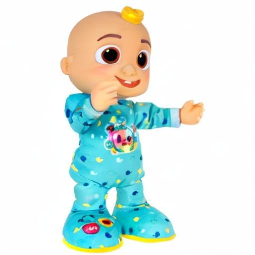 CoComelon Dancing JJ Feature Doll - Learn to Dance with Lights, Sounds, Songs, Freeze Dance, and More Move Groove 14” Toys for Babies, Toddlers, Preschoolers