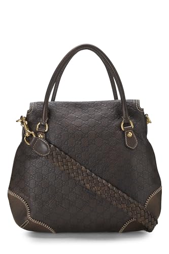 Gucci, Pre-Loved Brown Guccissima Horsebit Hobo Large, Brown