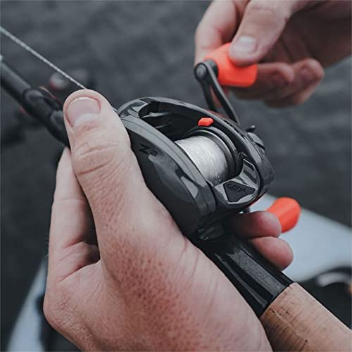 13 FISHING - Concept Z SLIDE - 6.8:1 Gear Ratio - Right Hand Retrieve (Fresh+Salt) - ZSLD2-6.8-RH, Battleship Grey