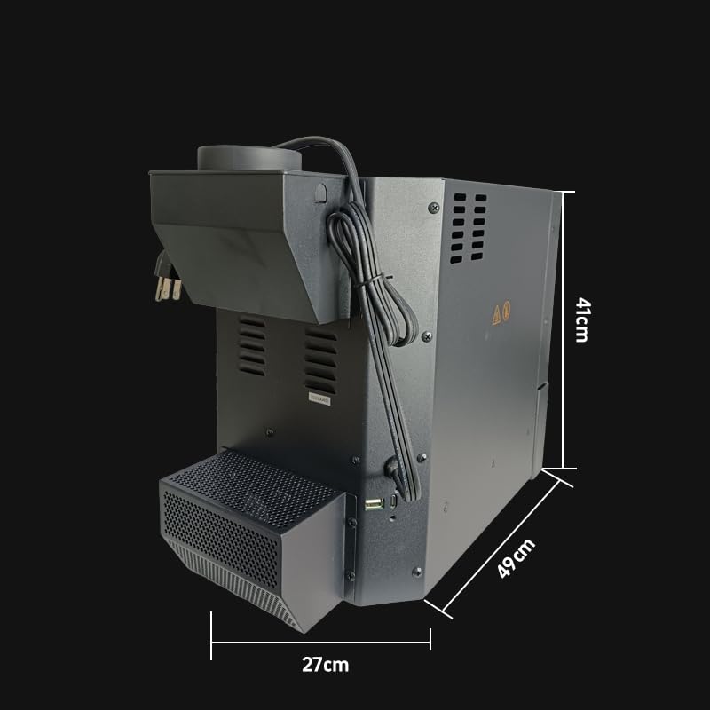 Electric Coffee Bean Roaster Machine, Smokeless Drum Roasting, for Home&Commercial Automatic Baking