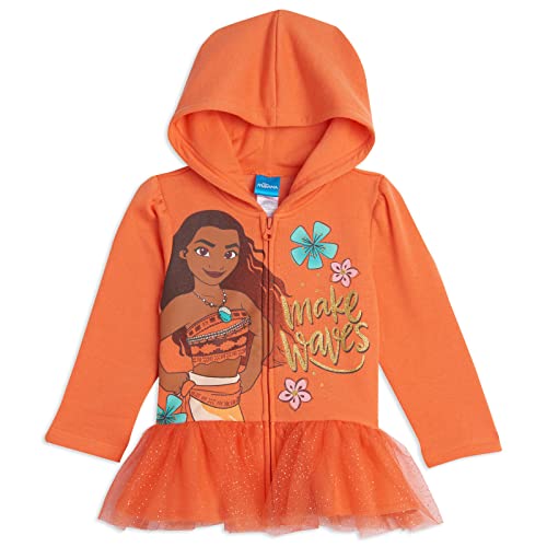 Disney Princess Ariel Big Girls Fleece Zip Up Hoodie 10-12