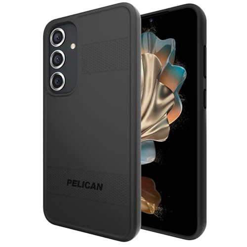 Pelican Protector - Samsung Galaxy S24 Plus Case [6.7"] [16ft MIL-STD Drop Protection] [Wireless Charging] Phone Case for Samsung Galaxy S24 Plus - Slim, Rugged Cover w/Anti Scratch Tech - Black