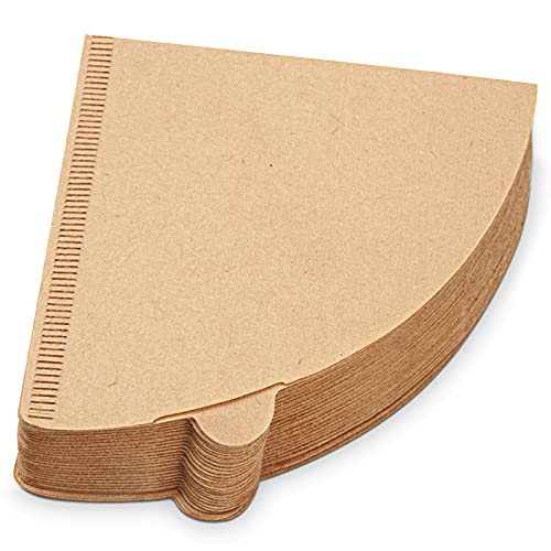 Coffee Filter, Cone Coffee Filters 2, Pour Over Coffee Filter for v60 Coffee Dripper and Drip Coffee Maker, 1-4 Cup, 100 Count, Disposable Natural Unbleached Size 02 Coffee Filters