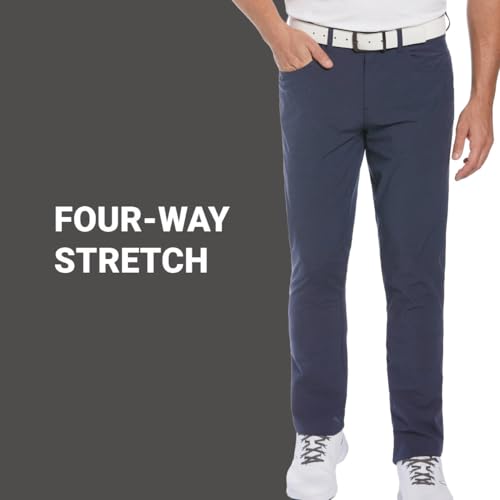 Callaway Men's EverPlay 5-Pocket Golf Pant (Waist Size 30-56 Big & Tall), Khaki Heather, 40W x 32L