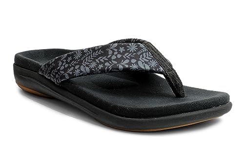 REVITALIGN Women's Comfort Flip-Flop, Rumba Red, 11