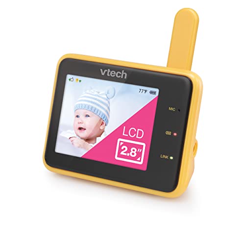 VTech RM2701 2.8" Accessory Baby Monitor Viewer (Requires RM9751 WiFi Camera to operate) Remote Monitoring, Night Light, Soothing Sounds & Lullabies, Two-way Intercom, Temperature Sensor, Night Vision