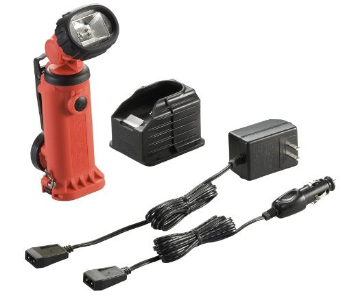 Streamlight 91652 Knucklehead HAZ-LO Rechargeable Flood Light with 120-volt AC Charger, Orange - 163 Lumens