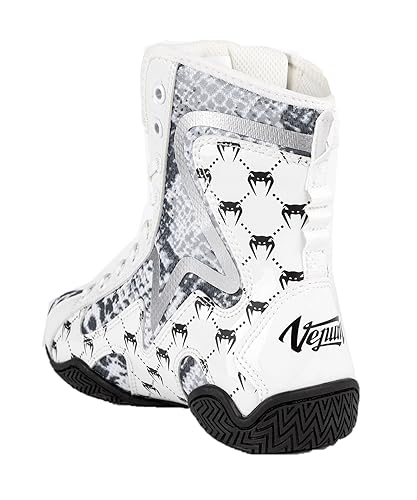 Venum White Snake Boxing Shoes - White