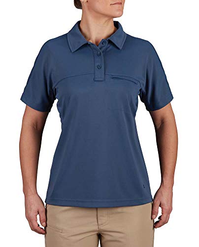 Propper Women's Hlx Short Sleeve Polo, Lapd Navy, X-Small