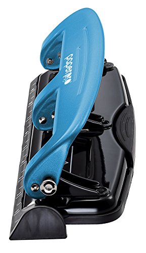 Bostitch Office EZ Squeeze™ Reduced Effort 3-Hole Punch, 12 Sheets, Blue (2103), 12 Sheet Blue