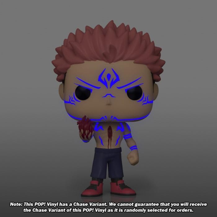 Funko Jujutsu Kaisen POP & Buddy! Animation Vinyl Figurine Sukuna w/Heart 9 cm