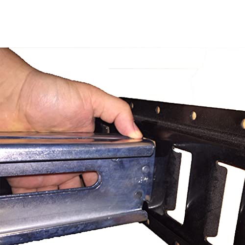 DC Cargo Heavy Duty E-Track Shoring Beams 84"-96" Adjustable Truck Cargo Bar Unshakable Cargo Load Bars for Trailers & Box Trucks, Break Strength 9000 lb - Versatile Decking & Securement