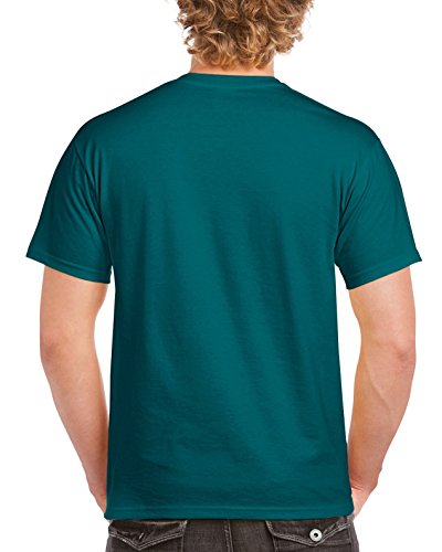 Gildan Men's G2000 Ultra Cotton Adult T-shirt, Galapagos Blue, Medium