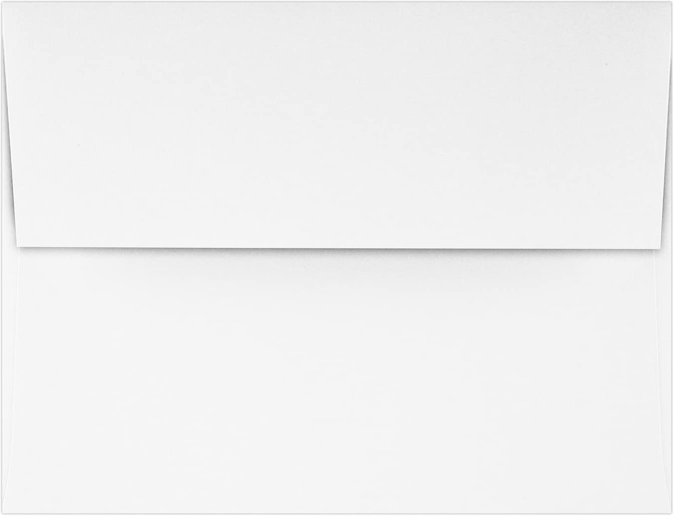 LUXPaper A2 Invitation Envelopes | 4 3/8" x 5 3/4" | Bright White | 24lb. Text | 1,000 Qty