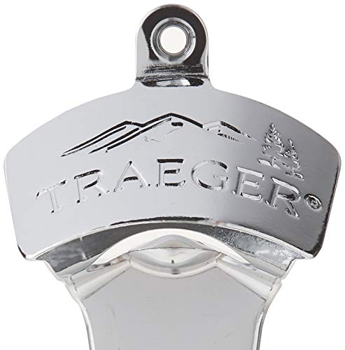 Traeger Grills BAC369 Chrome Bottle Opener Grill Accessory, 7.87 in X 2.36 in