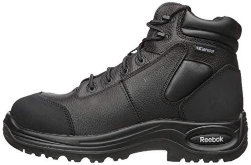 Reebok mens Trainex Work Safety Toe industrial and construction boots, Black, 7.5 US