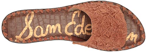 Sam Edelman Women's Giovanna Flat Sandal Gold Leaf 10.5 Medium