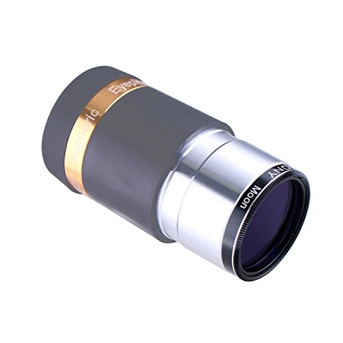 SVBONY Telescope Filter, 1.25 inches Planetary Filter for Astronomy Telescope Eyepiece, Increase Contrast and Reduce Light Pollution, for Lunar Planetary Observation and Astrophotography