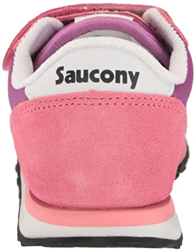 Saucony Unisex-child Baby Jazz Hook & Loop Seasonal , BLACK/WHITE, 10 M