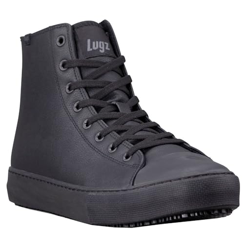 Lugz Men's Stagger Hi Slip-Resistant Work Shoe, Black, 13 M US