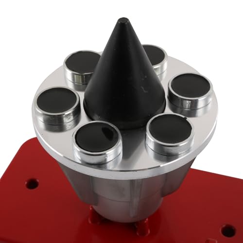 Oregon Precision Mower Blade Balancer, Balances Blades After Sharpening, Universal Metal/Aluminium Magnetic Wall Mount Design, For All Lawn Mower Blades, Fits Stihl, Troy, Husqvarna and More (42-047)